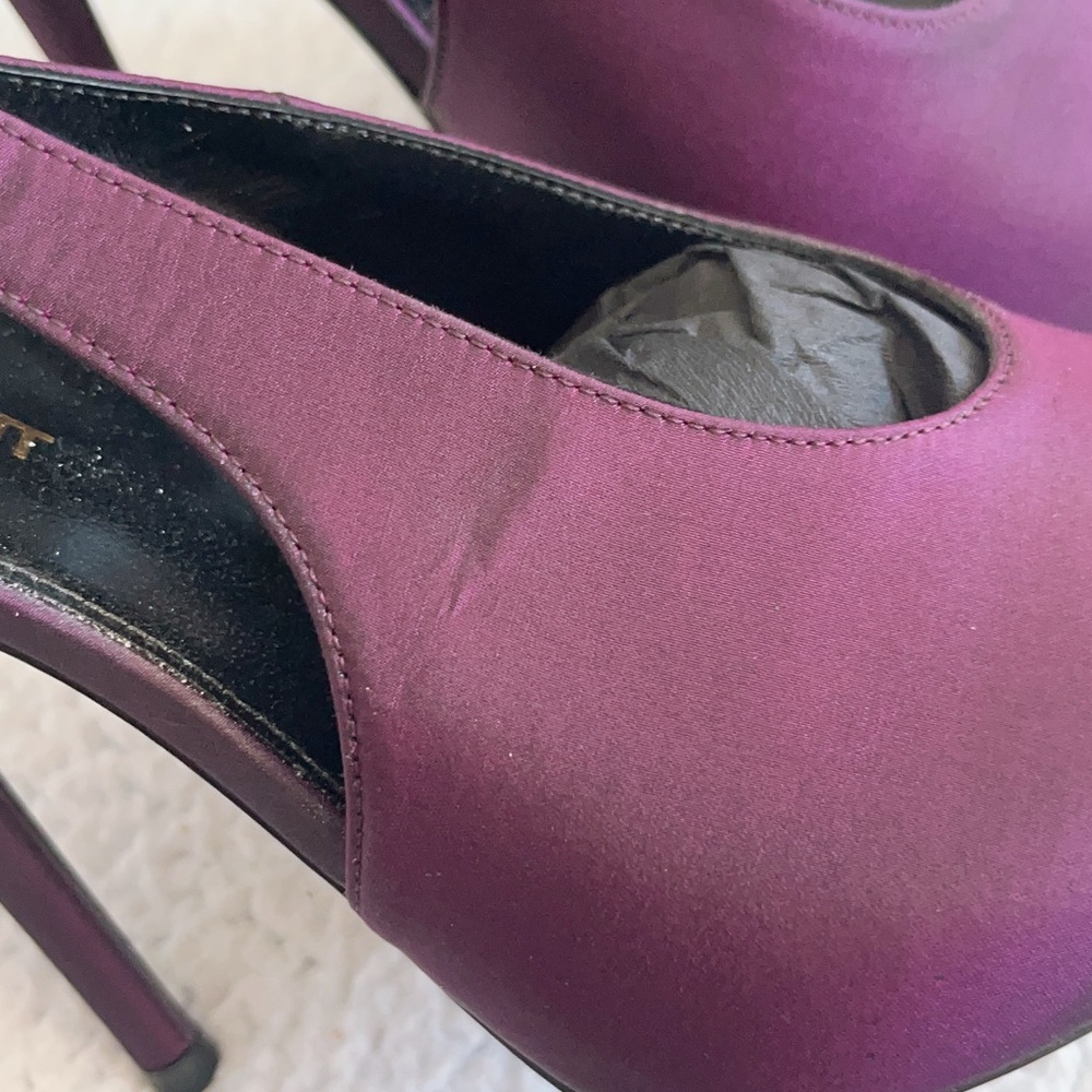 SAINT LAURENT Yasmeen 115 Slingback Pumps - Picture 3 of 16